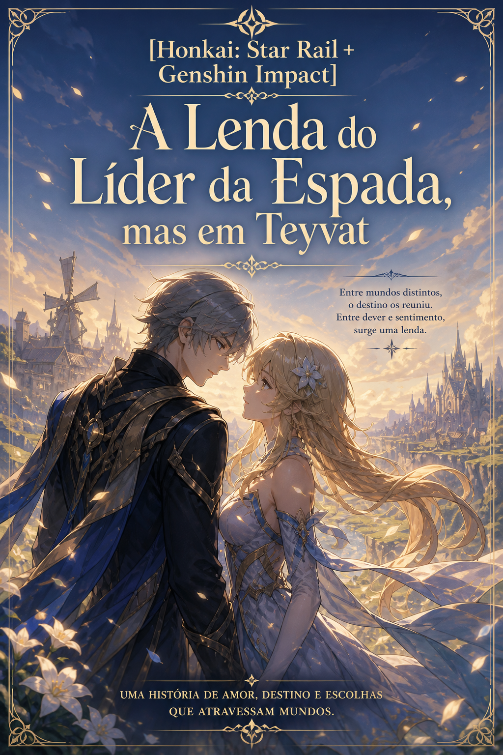 [Honkai: Star Rail + Genshin Impact] A Lenda do Líder da Espada, mas em Teyvat
